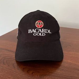 Bacardi Gold NBA Baseball Hat, Black OS